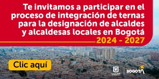 CONVOCATORIA ALCALDE LOCAL CONVOCATORIA ALCALDE LOCAL